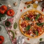 هر برش ۱۰۰ گرمی پیتزا چقدر کربوهیدرات دارد ؟